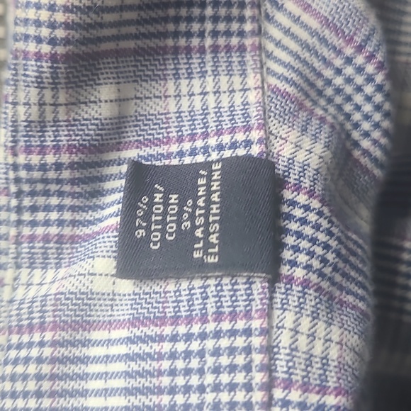 Tommy Slim Fit-Stretch Blue Multi XL/34 - Picture 4 of 4